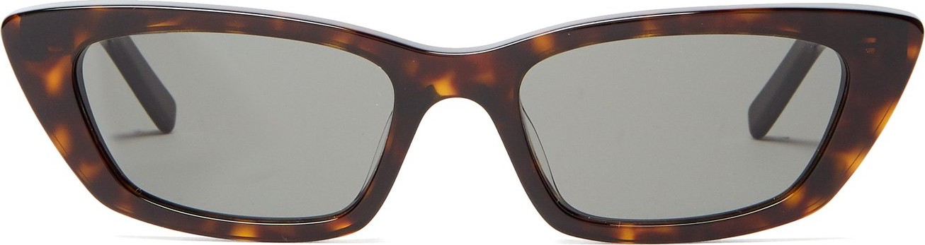 Saint Laurent Cat-eye tortoiseshell acetate sunglasses