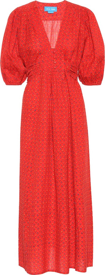 M.i.h Jeans Avery linen and cotton dress