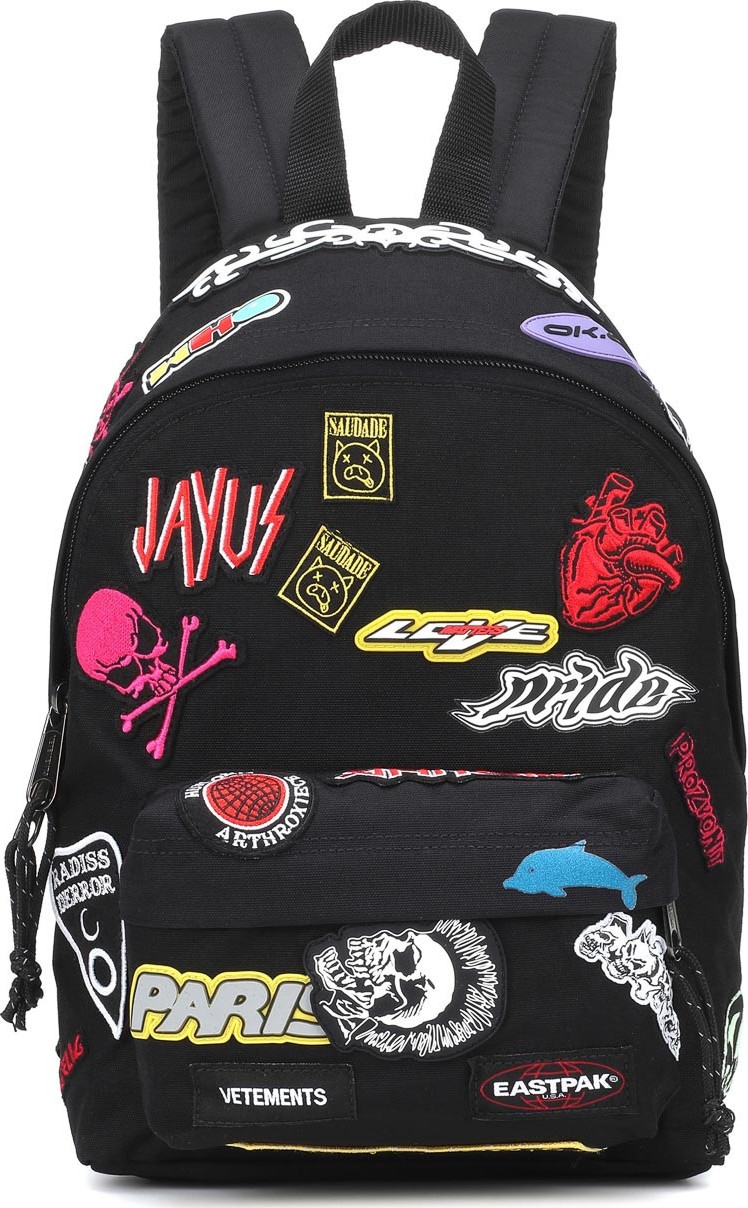 Vetements Mini Embroidered Backpack