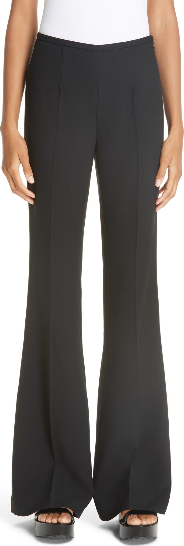 Michael Kors Double Crepe Sable Flare Leg Pants Michael Kors Double Crepe Sable Flare Leg Pants