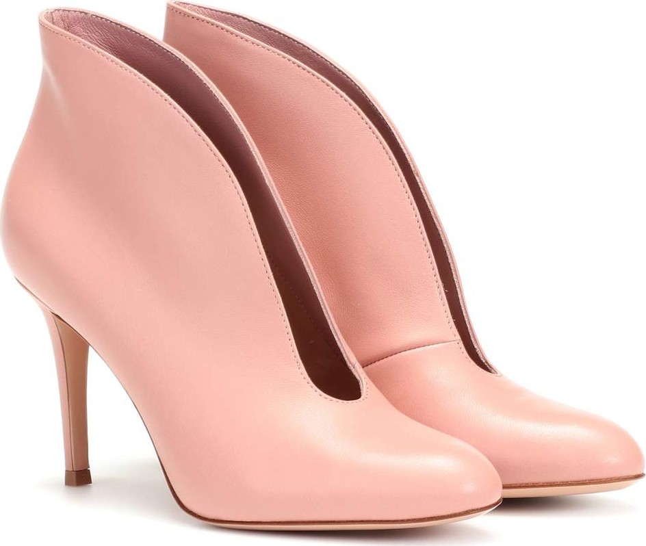 Gianvito Rossi Vamp 85 leather ankle boots