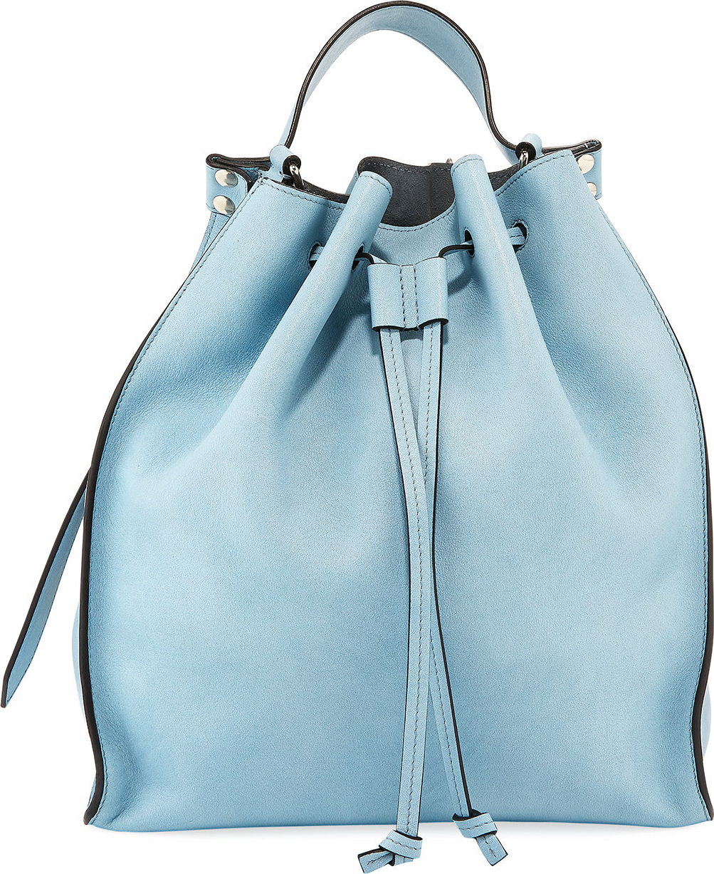 J.W.Anderson Leather Drawstring Hobo Bag