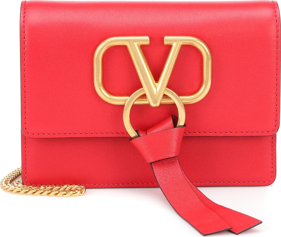 Valentino Valentino Garavani VRING Small leather shoulder bag