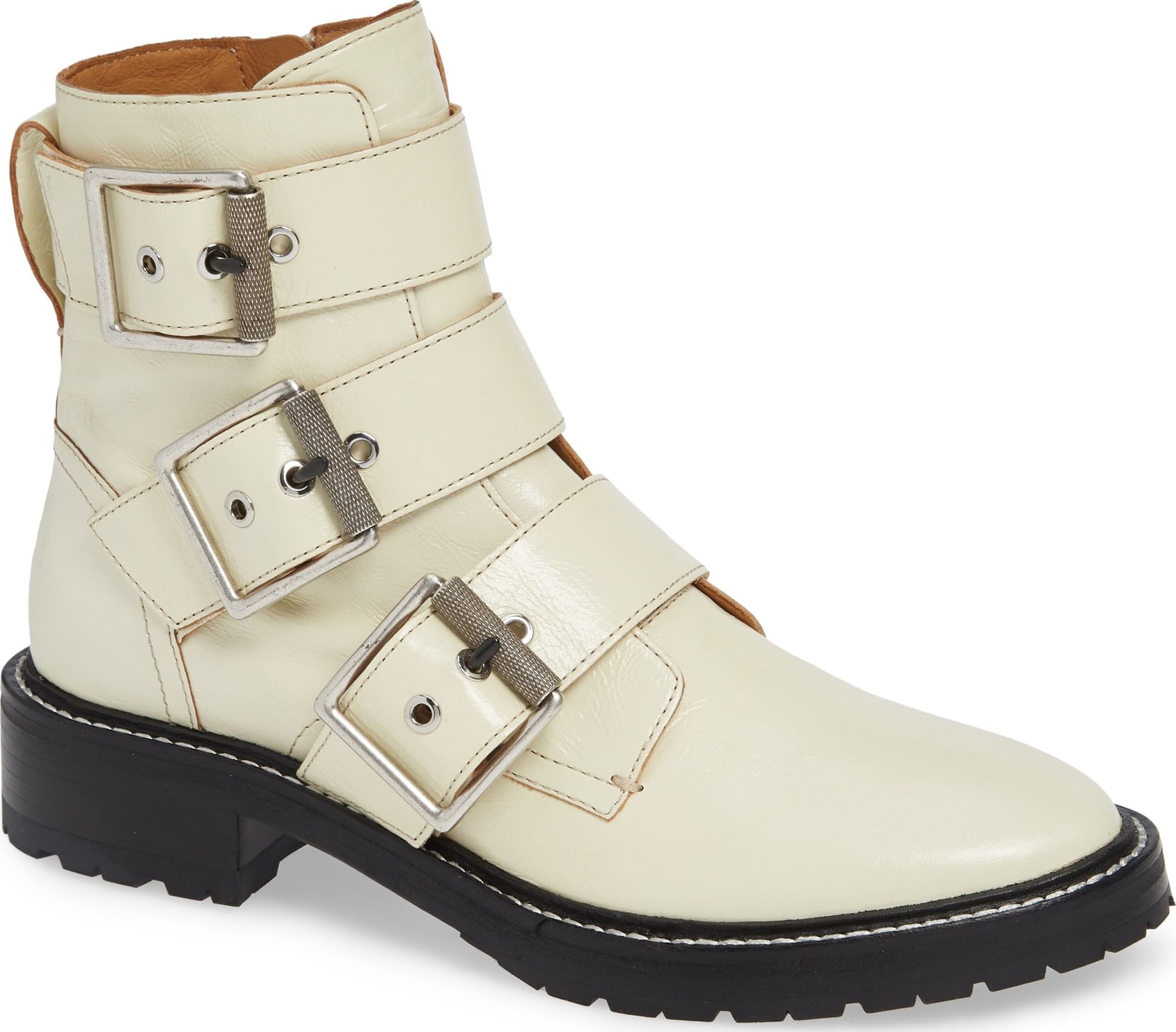 Rag & Bone Cannon Buckle Moto Boot