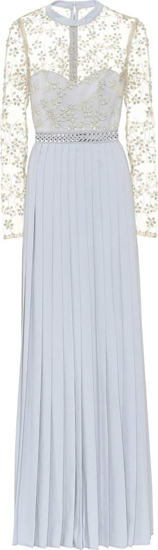 Self Portrait Embellished evening dress