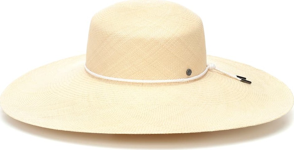 Maison Michel Little Bianca straw hat