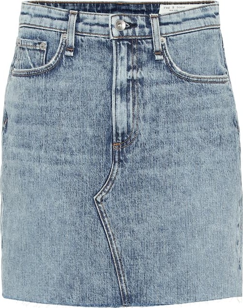 Rag & Bone Hayden denim miniskirt
