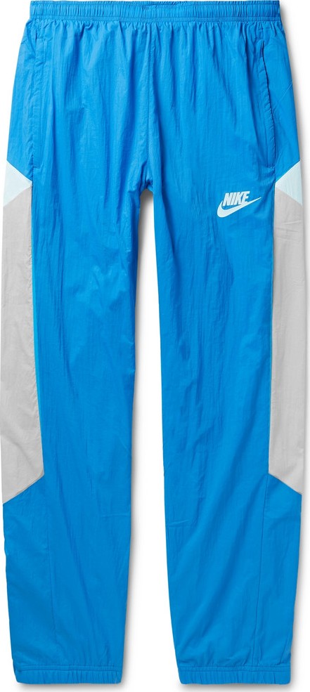 Nike Sportswear Re-Issue Tapered Colour-Block Nylon-Ripstop Track Pants