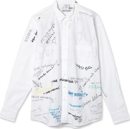 Vetements SCRIBBLE 2013 SHIRT