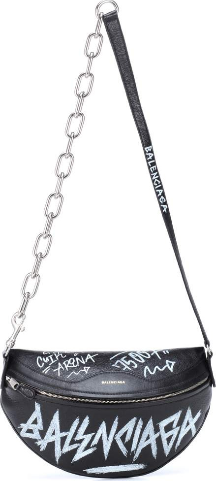 Balenciaga Souvenir Graffiti XS belt bag