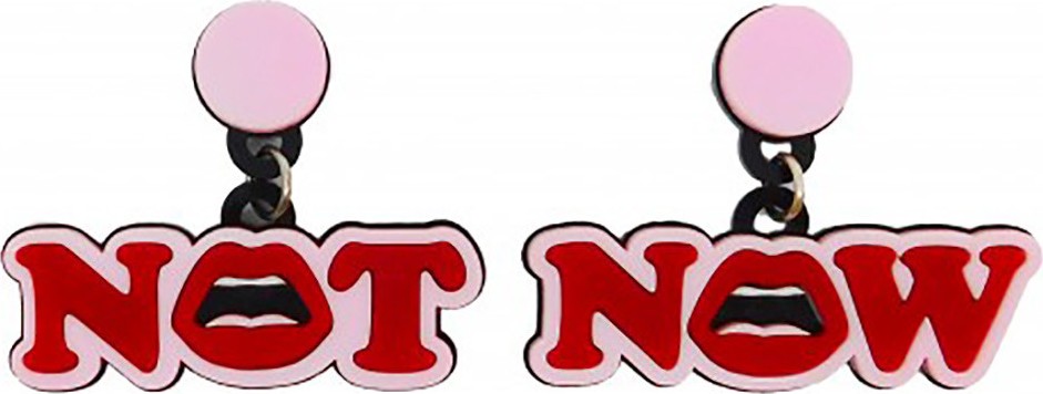 Yazbukey not now earrings