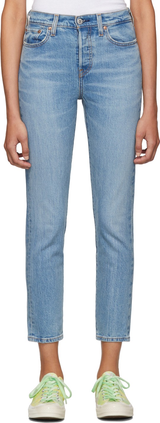 LEVI’S Blue Wedgie Jeans