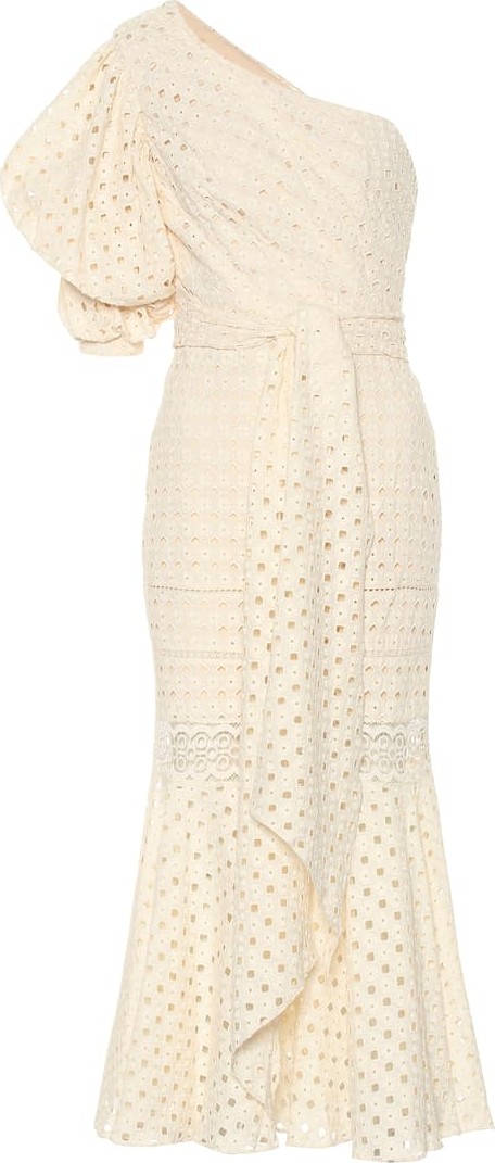 Johanna Ortiz Better Than Gold eyelet cotton dress