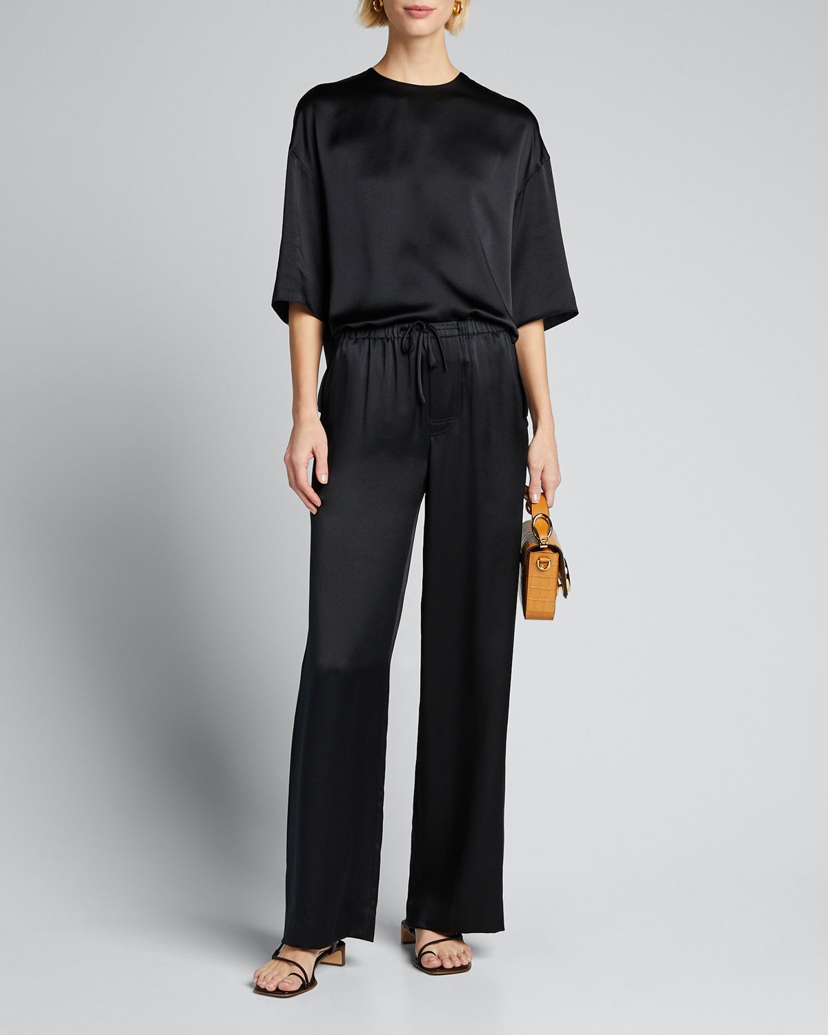 Vince Satin Pajama Pants