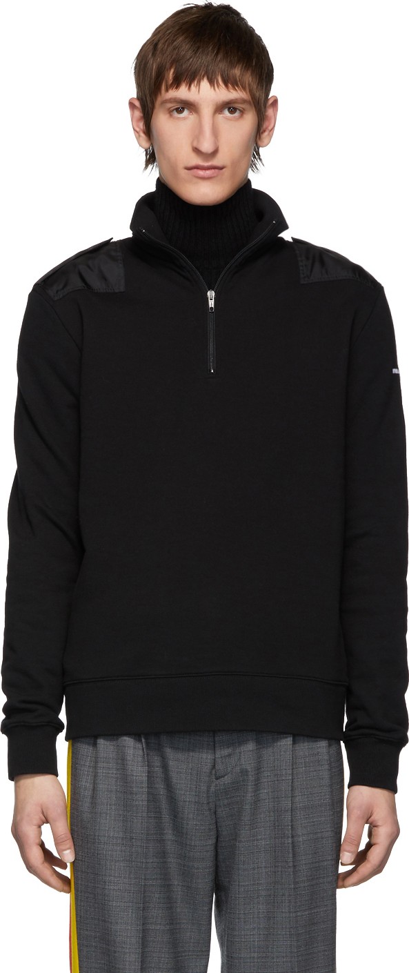 Stella McCartney Black Iona Military Turtleneck