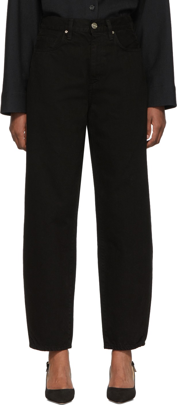 GOLDSIGN Black 'The Curved' Jeans