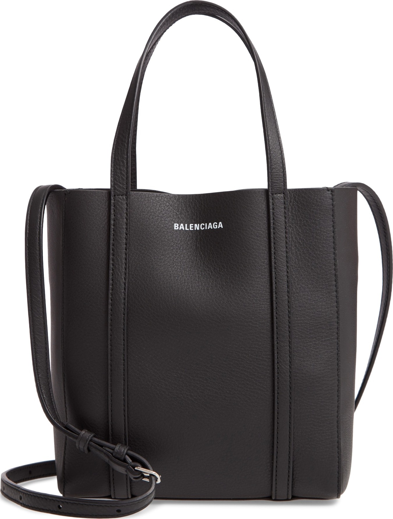 Balenciaga Extra Extra Small Everyday Logo Calfskin Tote