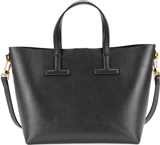 TOM FORD Mini T Saffiano Tote Bag