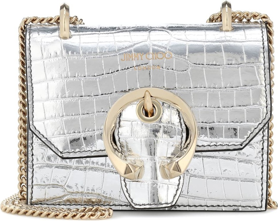 Jimmy Choo Paris Mini leather crossbody bag