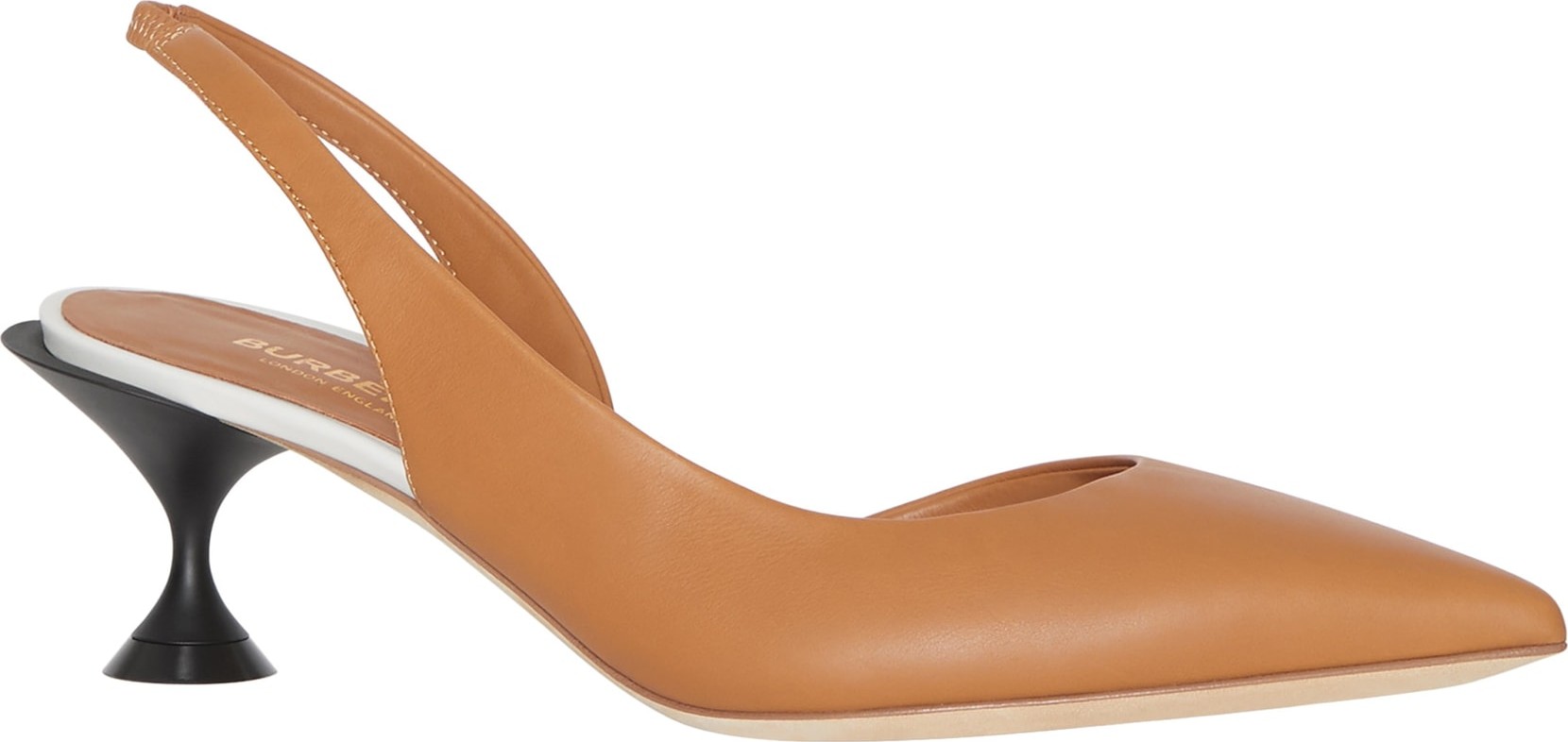 Burberry London England Leticia Check Slingback Pump