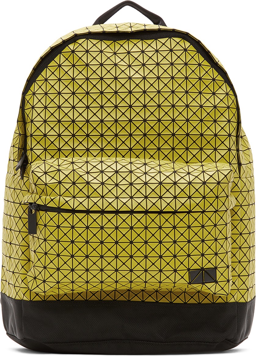 Bao Bao Issey Miyake Green Daypack Backpack