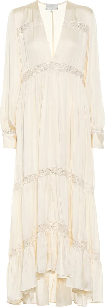 Arje Phoebe silk maxi dress