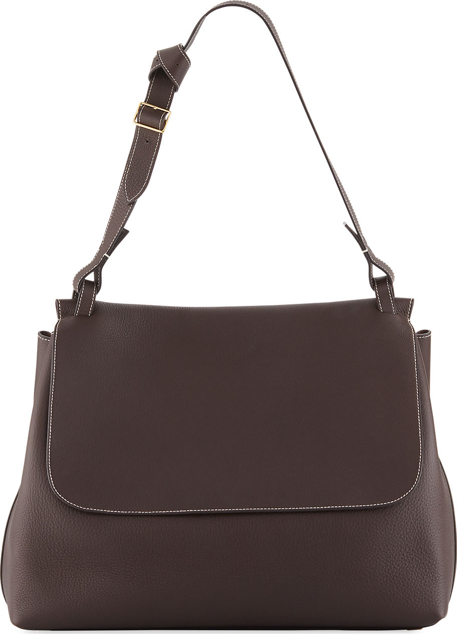 THE ROW Equestrian 14 Top-Handle Satchel Bag