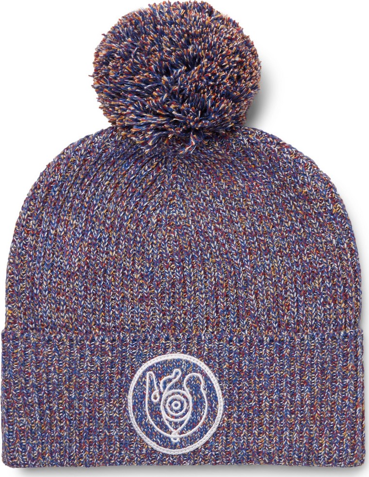 LOEWE Eye/LOEWE/Nature Mélange Cotton-Blend Beanie