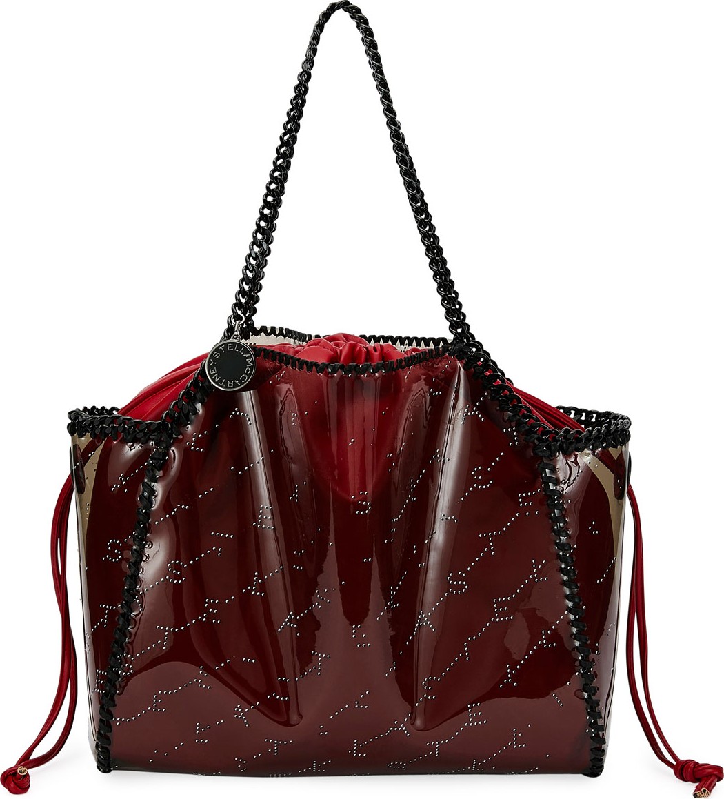 Stella McCartney Falabella Medium Reversible Clear Tote Bag