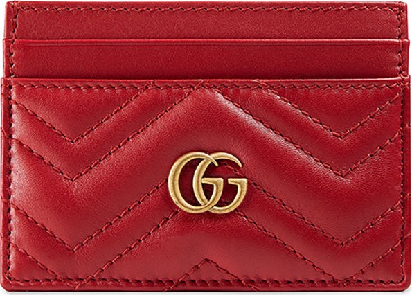 Gucci GG Marmont Matelasse Card Case