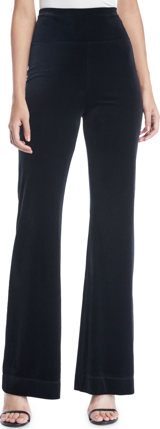 Anatomie Alene Velvet Wide-Leg Pants