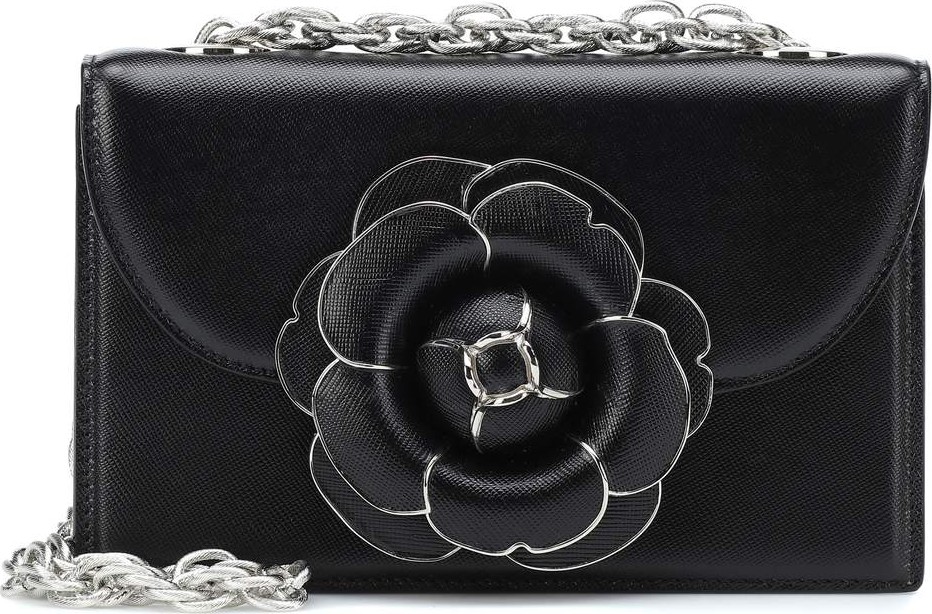 Oscar De La Renta TRO leather shoulder bag