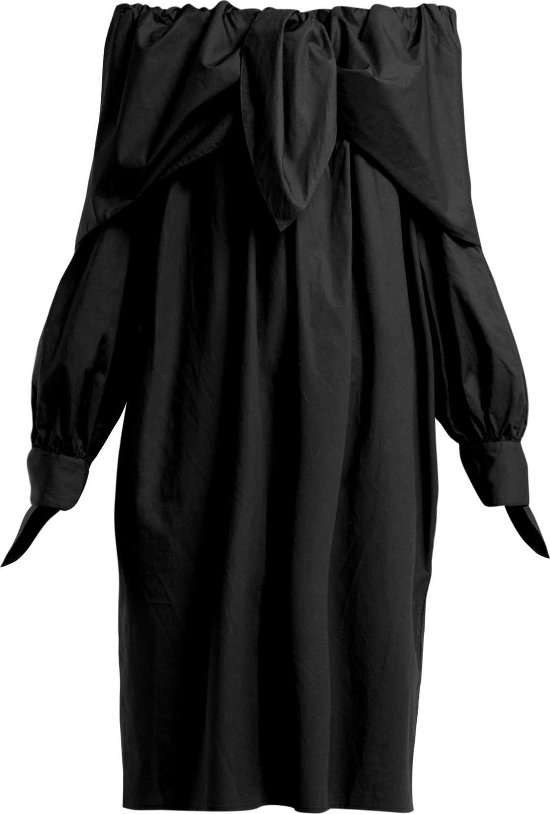 Merlette Isola off-the-shoulder cotton dress