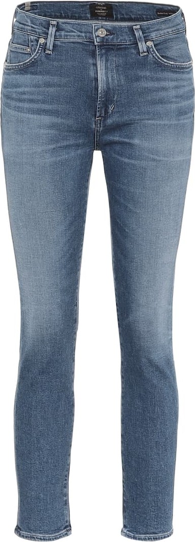 Citizens Of Humanity Rocket cropped mid-rise skinny jeans