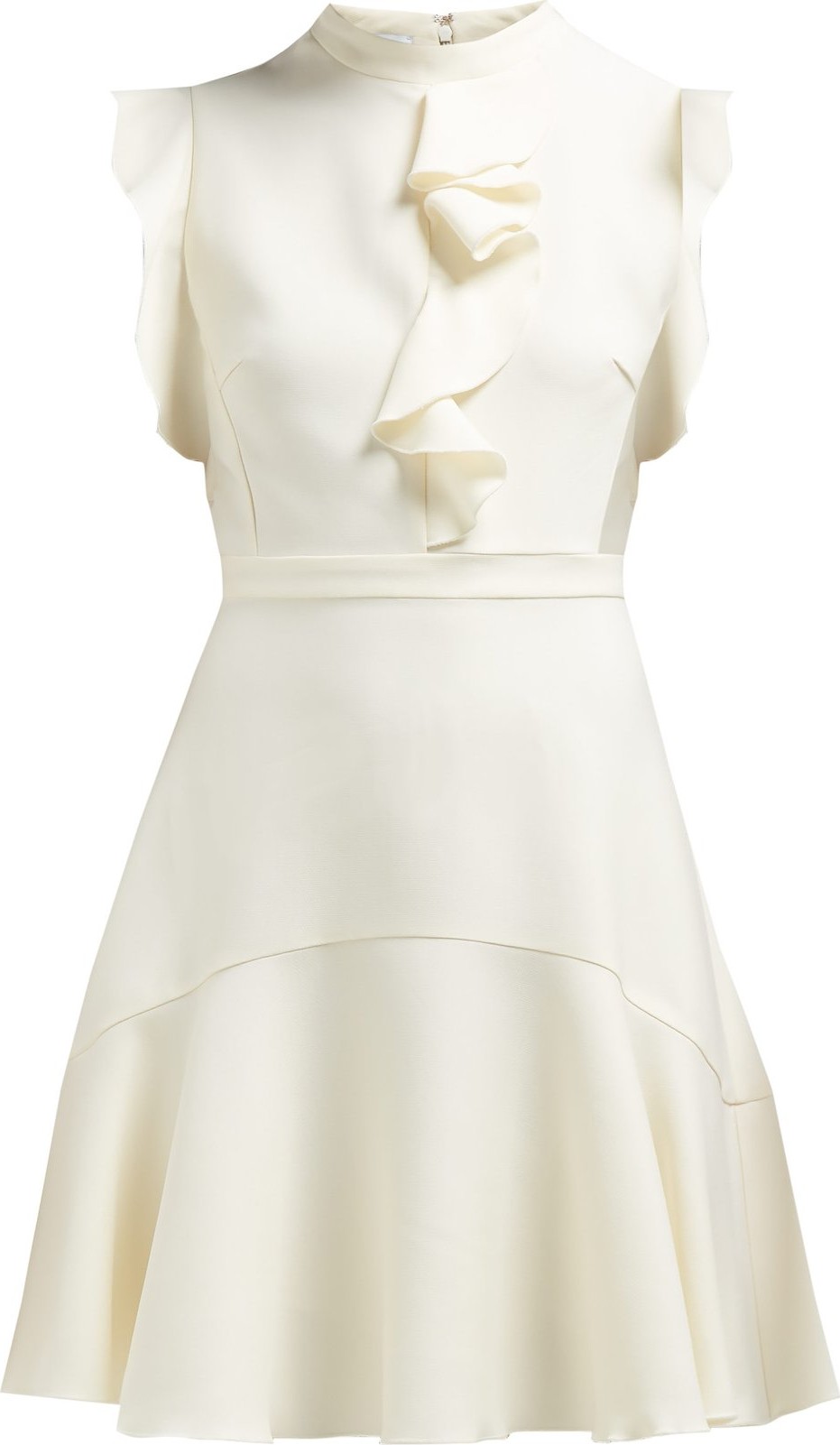 Giambattista Valli Ruffled crepe mini dress
