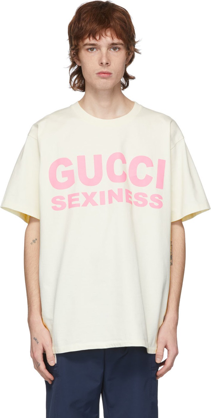 Gucci Off-White 'Gucci Sexiness' T-Shirt