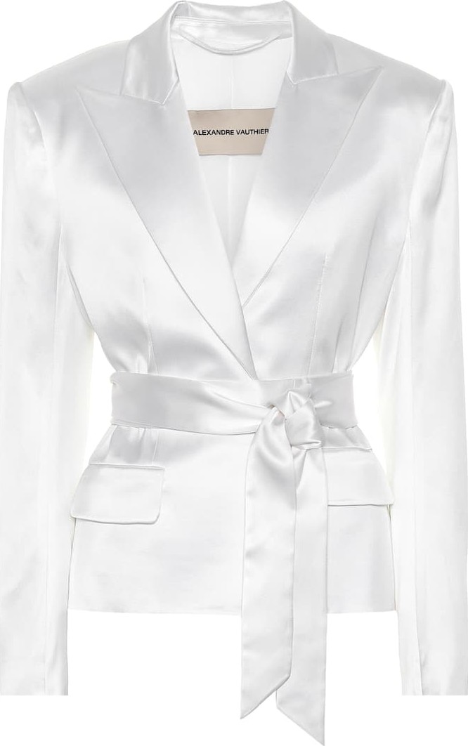 Alexandre Vauthier Satin blazer
