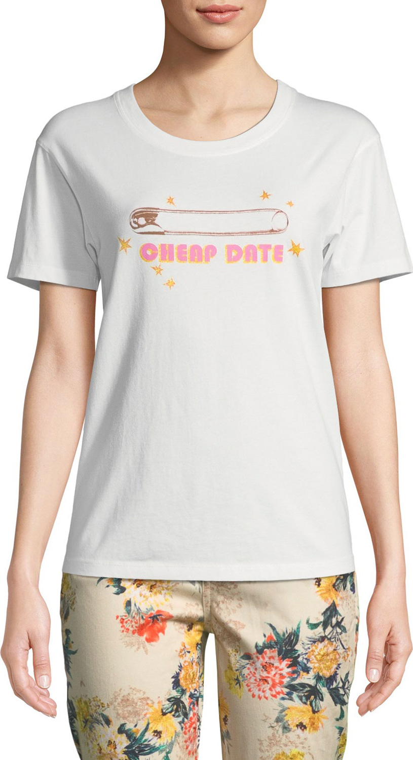 M.i.h Jeans Cheap Date Graphic Crewneck Tee