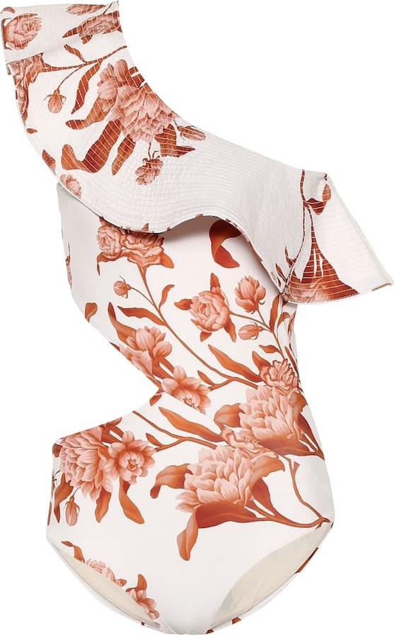 Johanna Ortiz Leyenda Tropical one-shoulder swimsuit