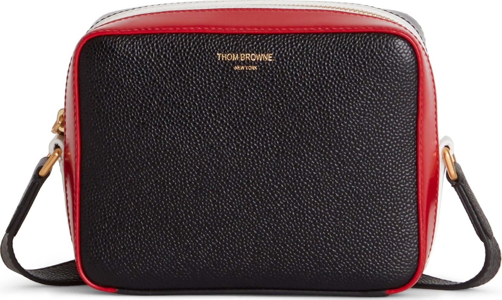 Thom Browne Mini Business Leather Camera Bag