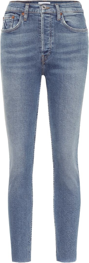 RE/DONE High-rise skinny jeans