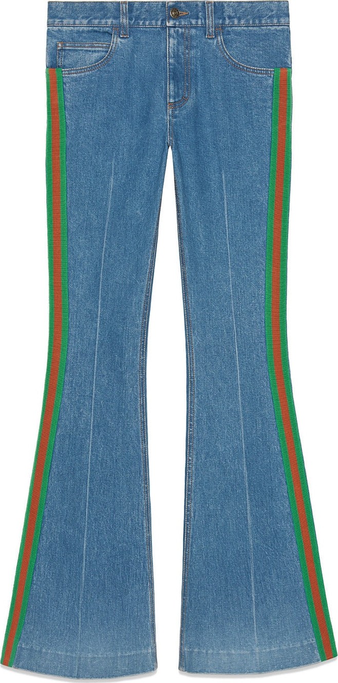 Gucci Stretch denim flare pant Gucci Stretch denim flare pant