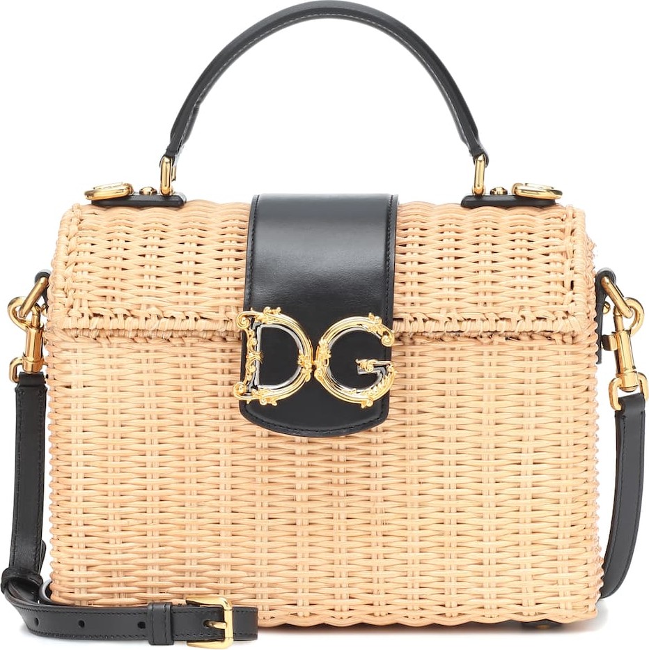 Dolce & Gabbana Wicker shoulder bag