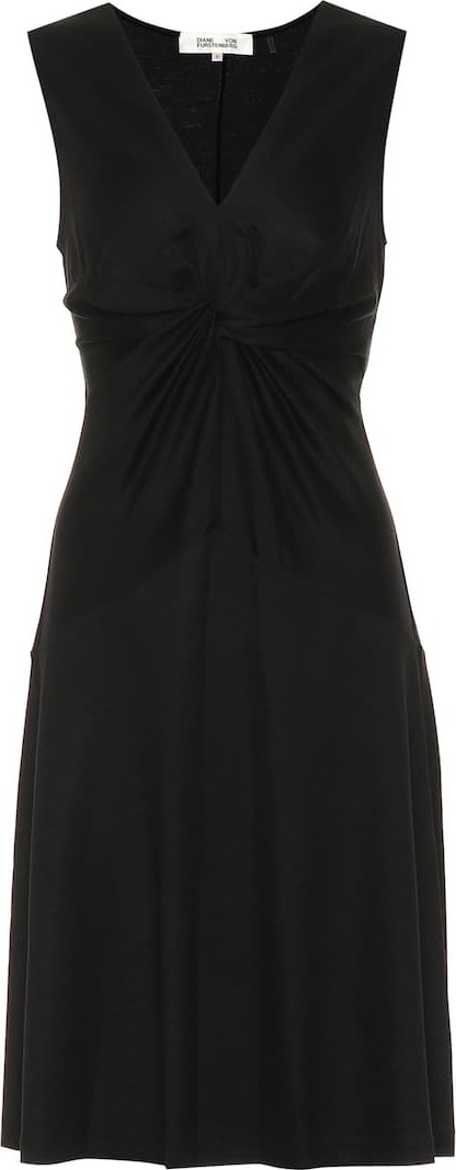 DIANE von FURSTENBERG Wool-blend jersey dress