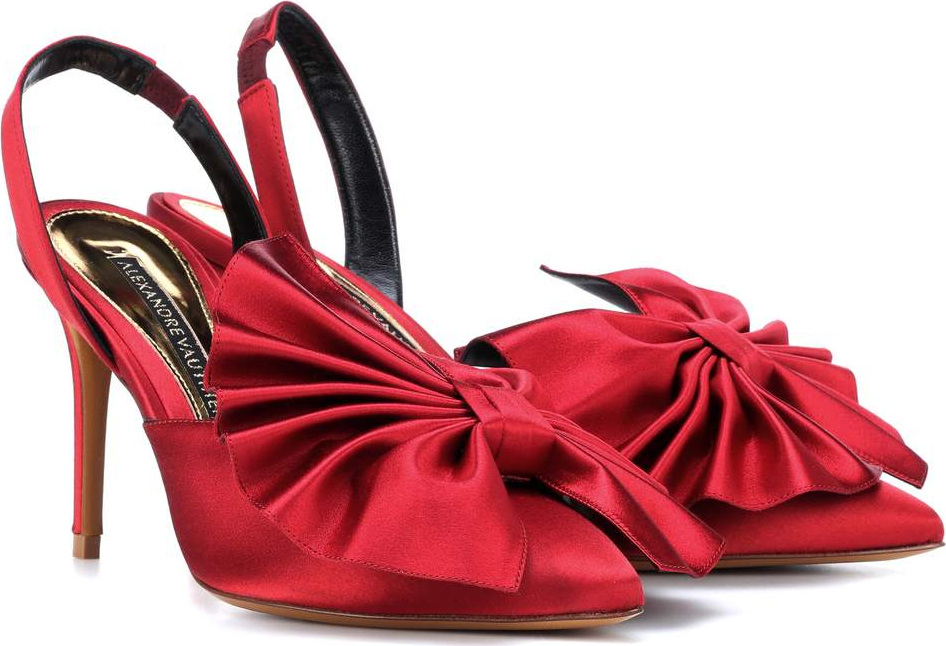 Alexandre Vauthier Kate 90 satin pumps