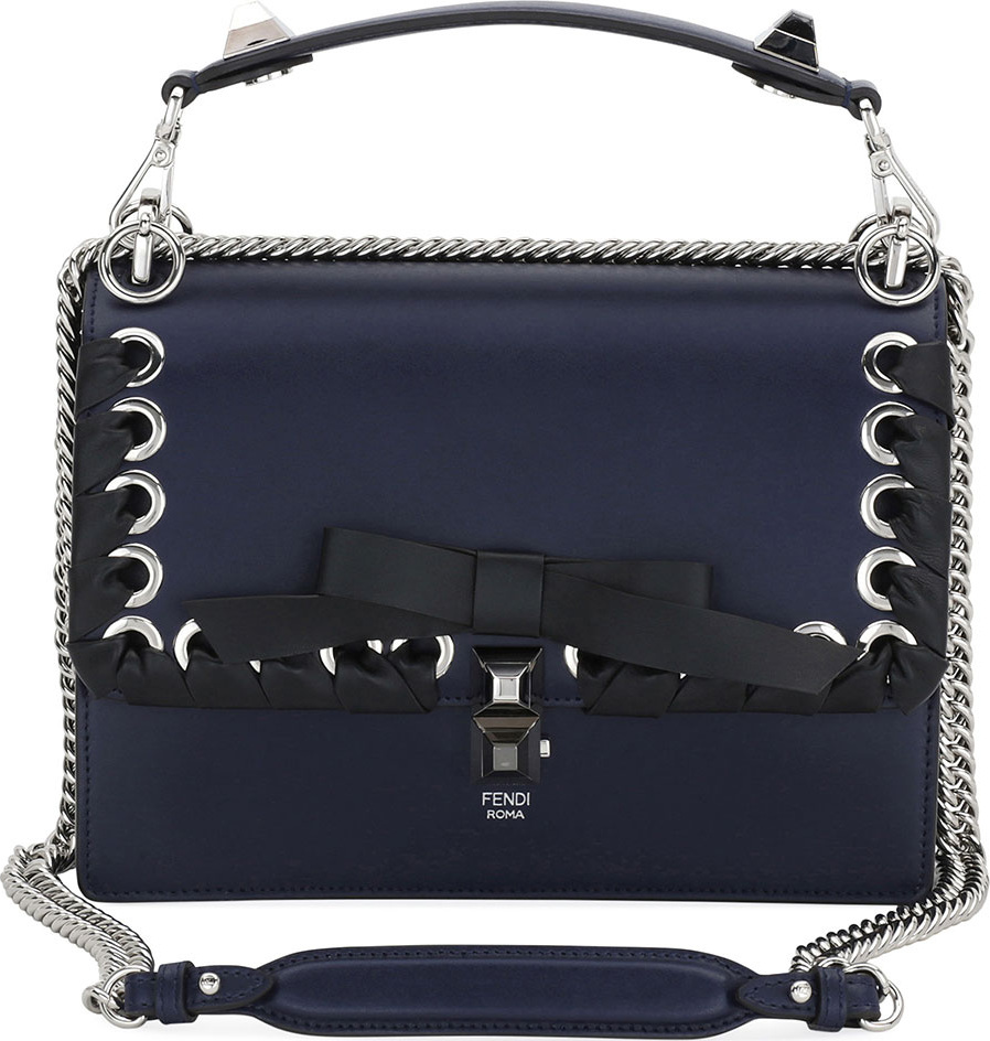 Fendi Kan I Regular Liberty Calf Shoulder Bag
