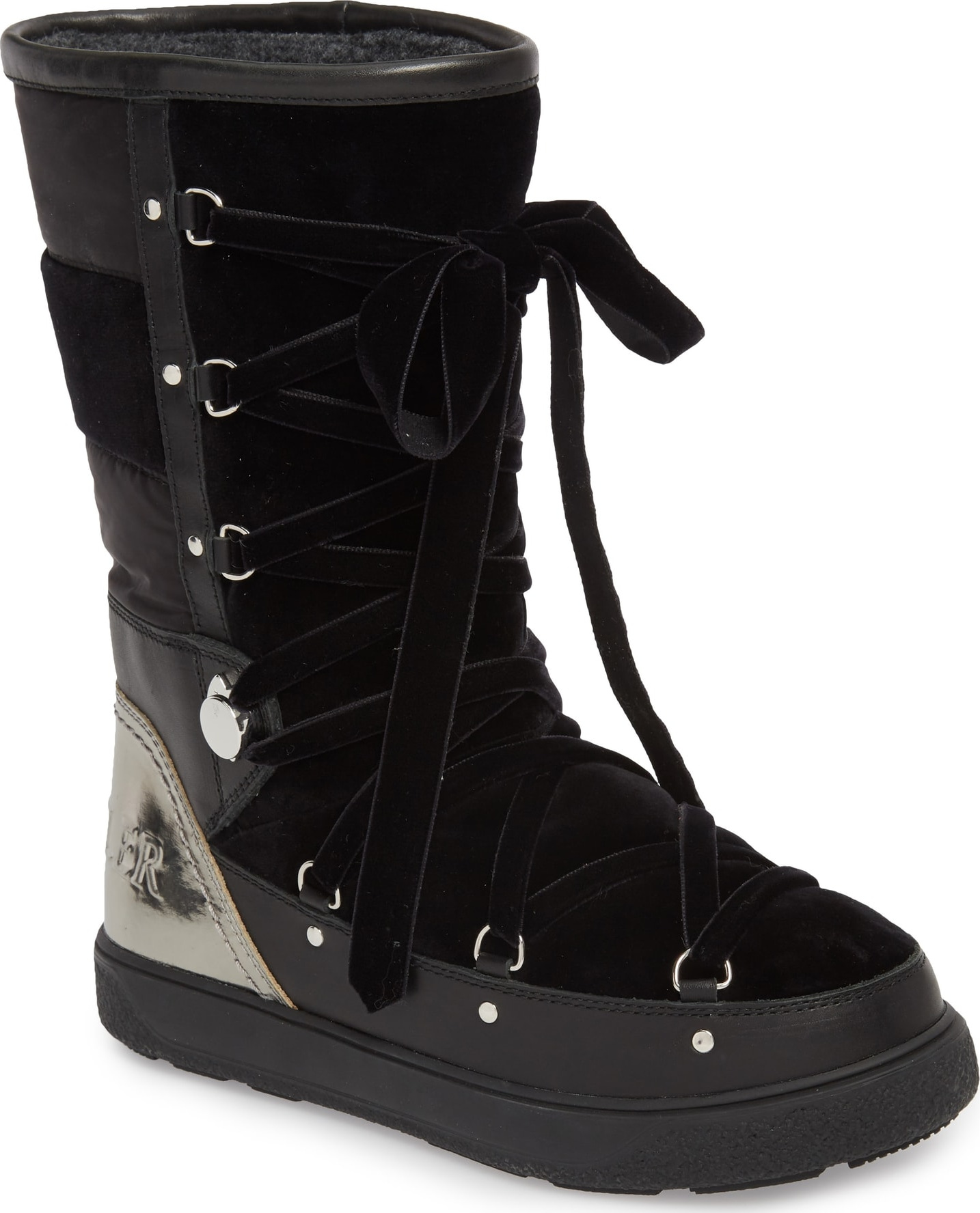 Moncler Syria Stivale Lace-Up Boot