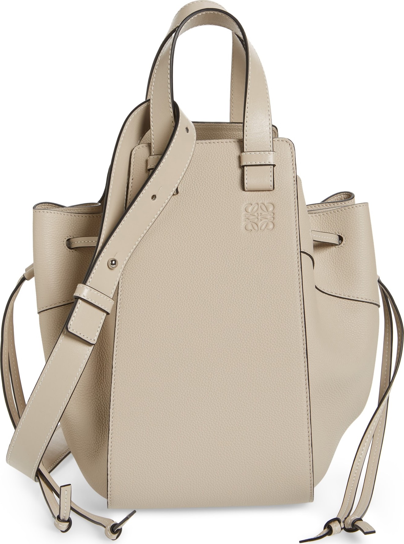 LOEWE Medium Hammock Pebbled Leather Hobo