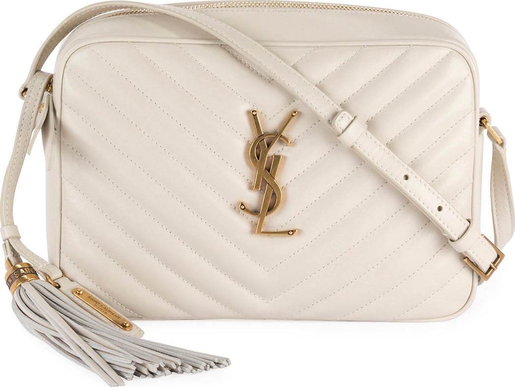 Saint Laurent Lou Medium Calf Crossbody Bag