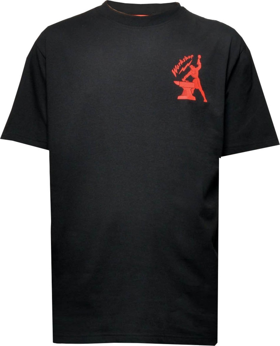 032c Cosmic workshop Hammer Logo Print t-shirt